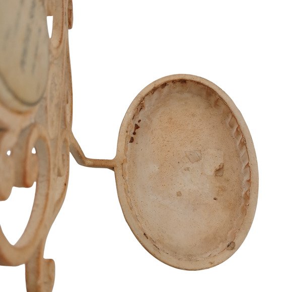 Vintage Wrought Iron Wall Mounted Soap Dish Holder – Powder Soap French Design - Picture 6 of 12